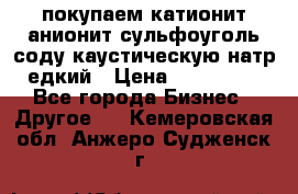 покупаем катионит анионит сульфоуголь соду каустическую натр едкий › Цена ­ 150 000 - Все города Бизнес » Другое   . Кемеровская обл.,Анжеро-Судженск г.